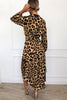 Leopard Wrap Dress
