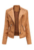 Leather Slim Fit Jacket