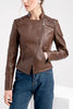 Leather Slim Fit Jacket