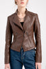 Leather Slim Fit Jacket