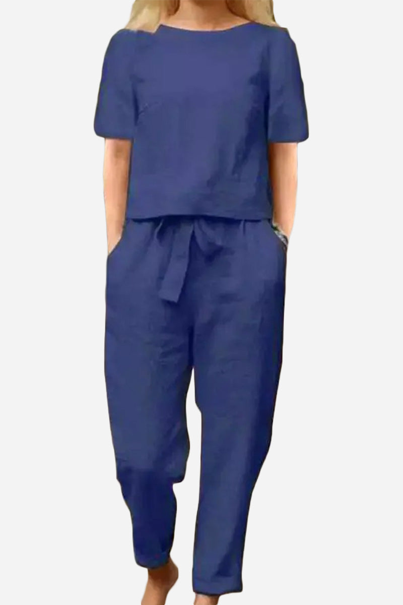 Luxe Cotton-Linen Co-Ord