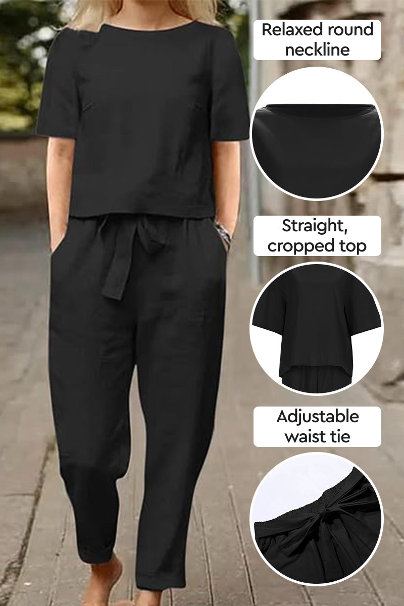 Luxe Cotton-Linen Co-Ord
