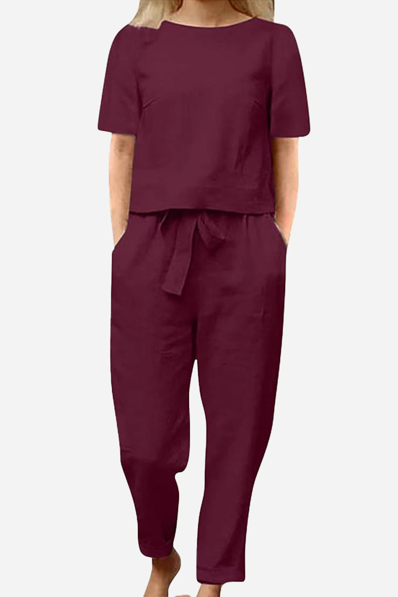 Luxe Cotton-Linen Co-Ord