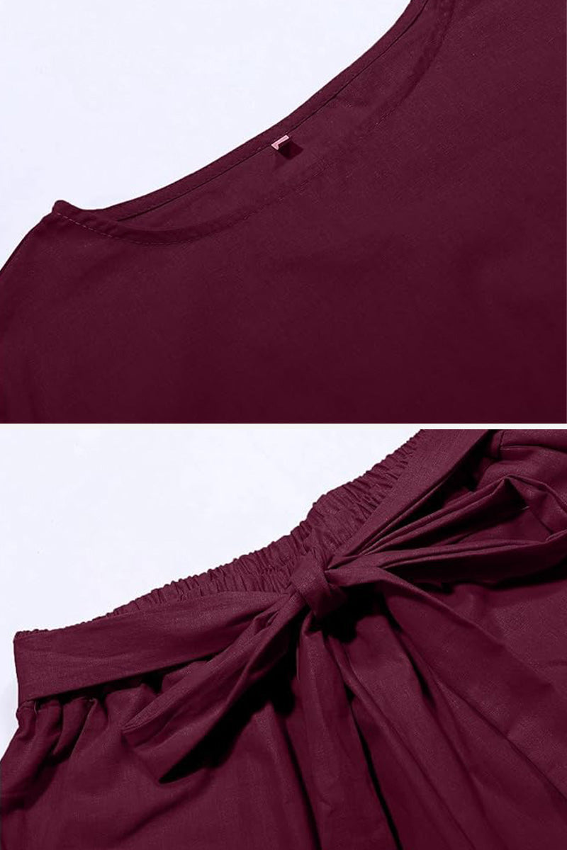 Luxe Cotton-Linen Co-Ord