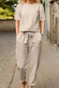 Luxe Cotton-Linen Co-Ord