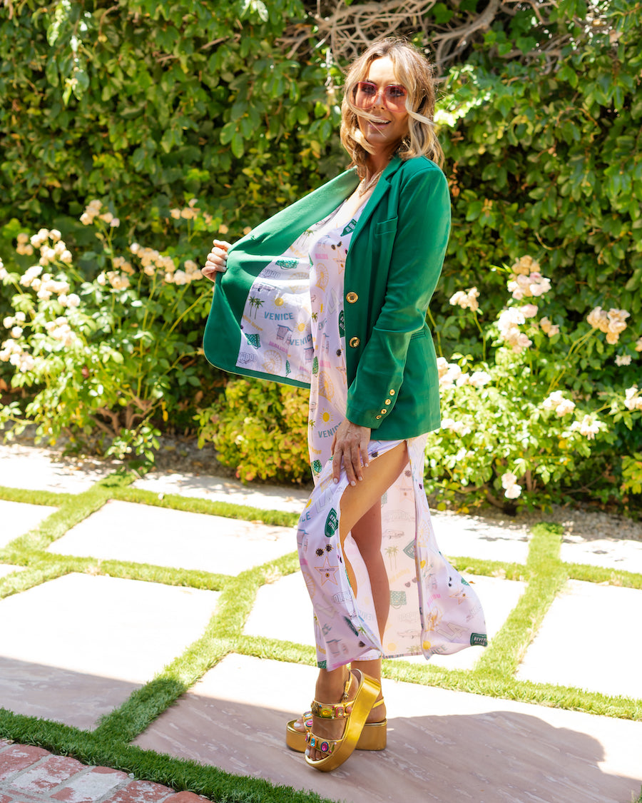 The Morrison Luxe Blazer -Sage