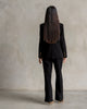 Black Interlock Trousers