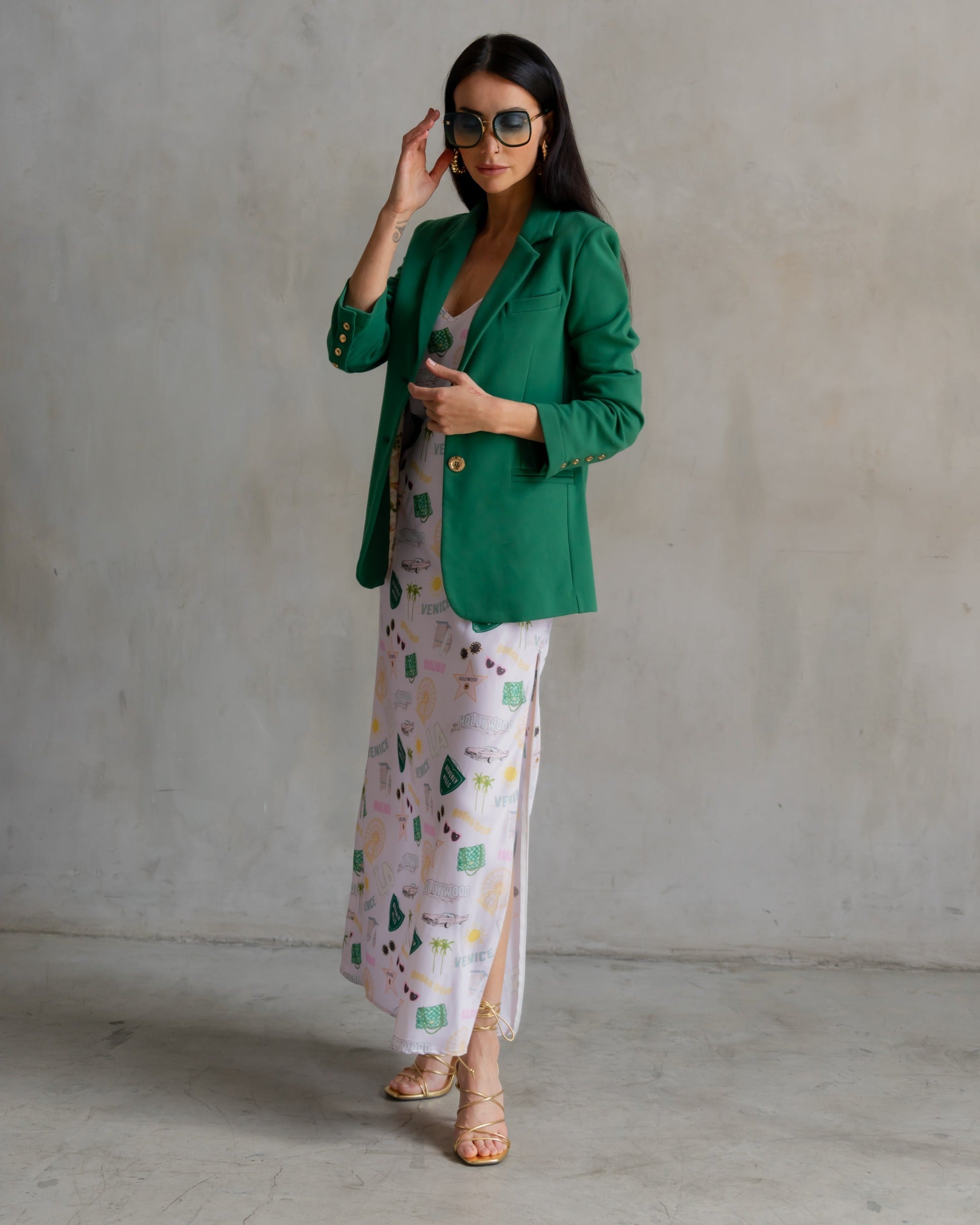 The Morrison Luxe Blazer -Sage