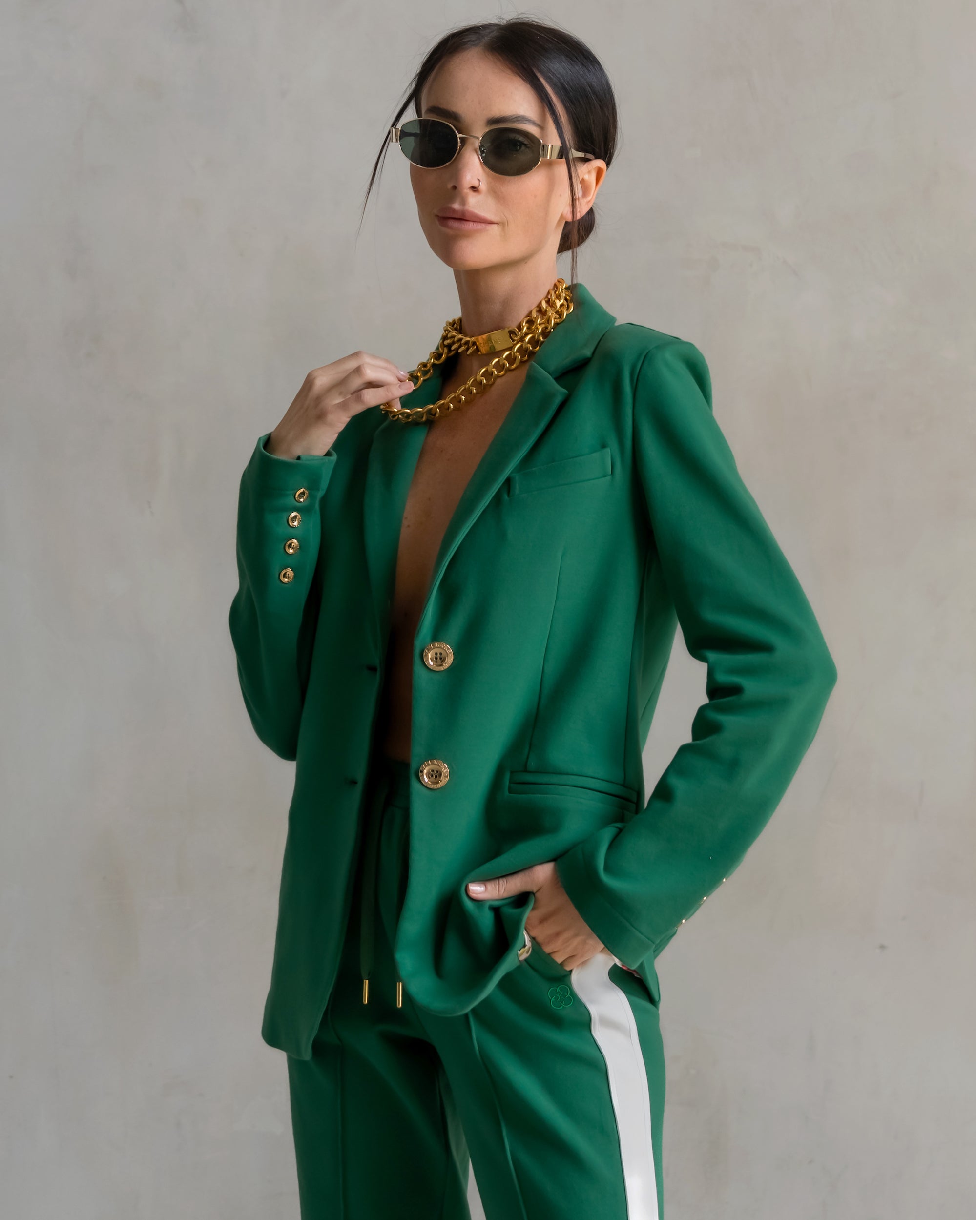 The Morrison Luxe Blazer -Sage