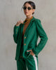 The Morrison Luxe Blazer -Sage