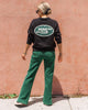 Sage Interlock Trousers