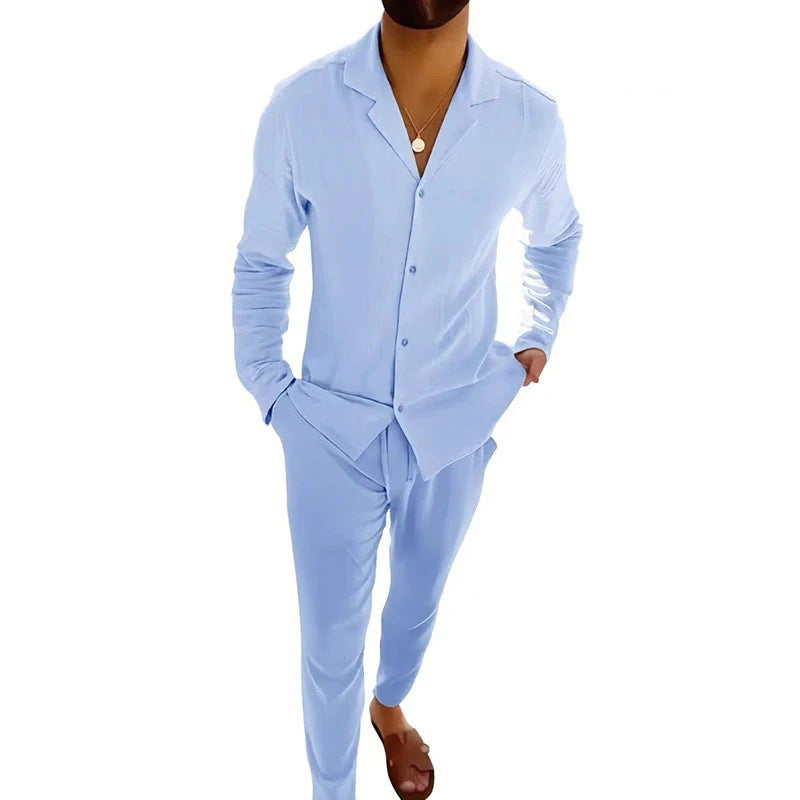 Laluna® | Summery linen men's set