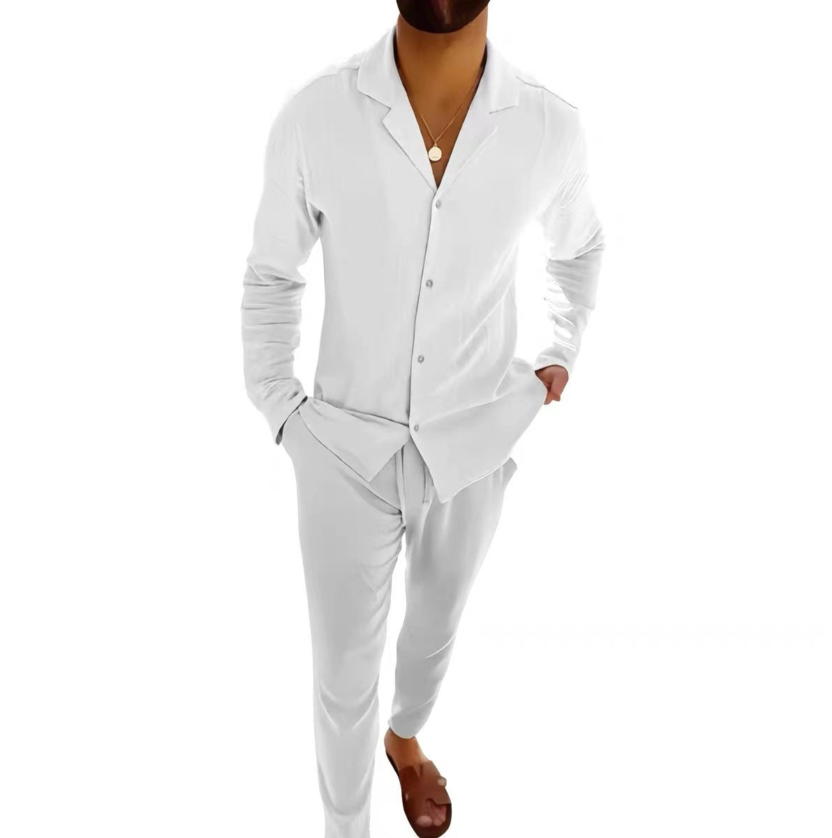 Laluna® | Summery linen men's set