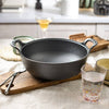 Uncoated Iron Pot
