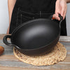 Uncoated Iron Pot